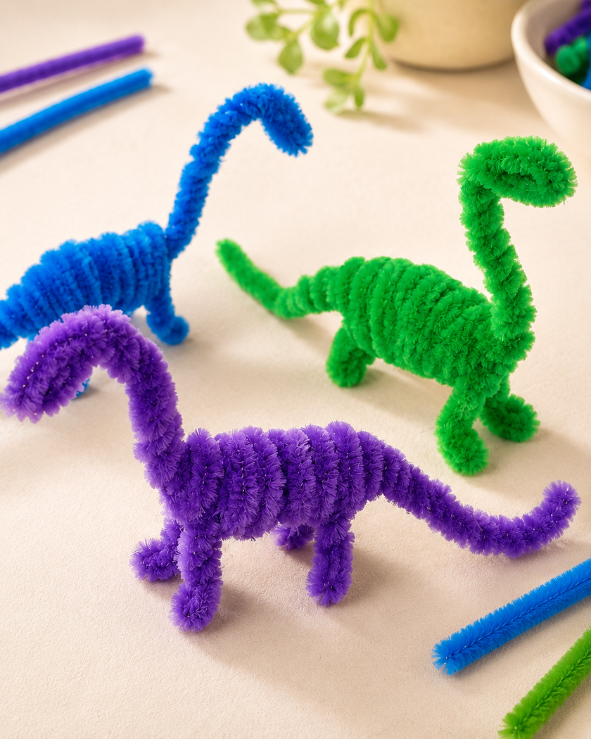 Pipe Cleaner Dinos