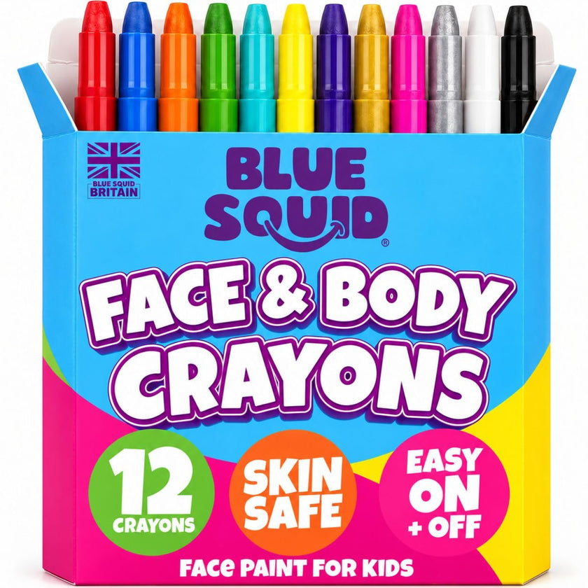 Blue Squid Twist-Up Face & Body Paint Crayons