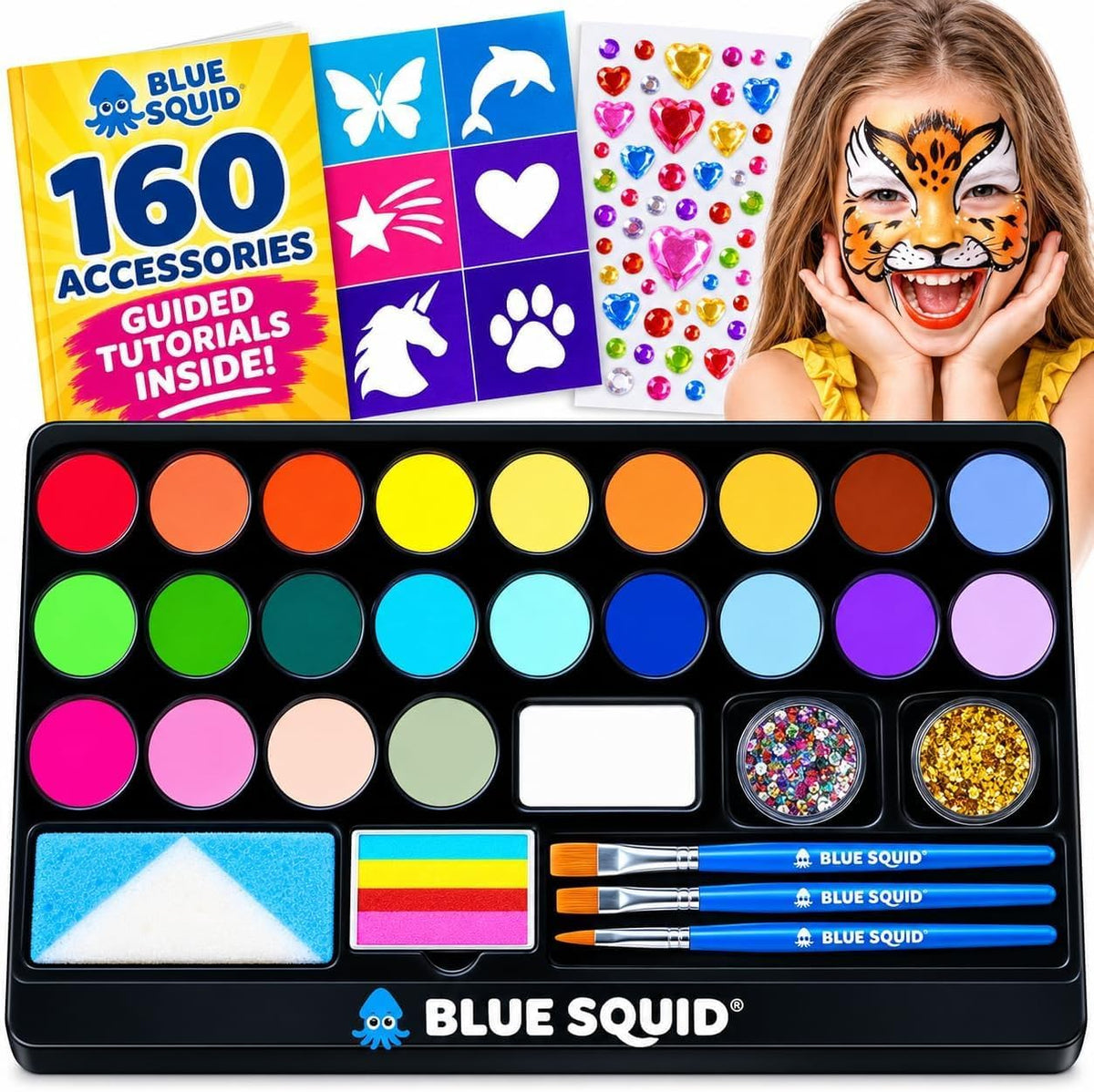 Ultimate Party Pack – 28-Color Face Paint Kit