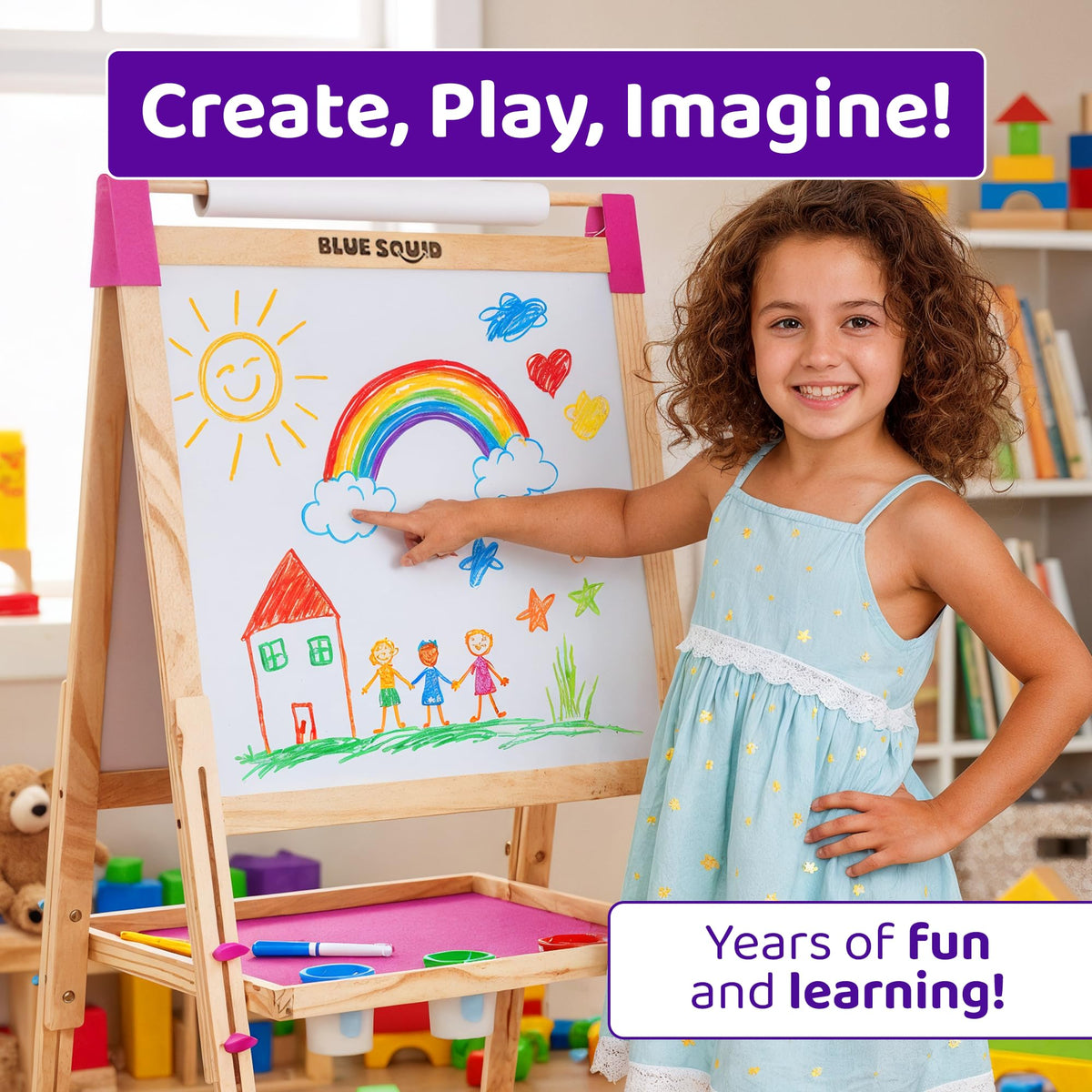 Art Easel with 100+ Accessories