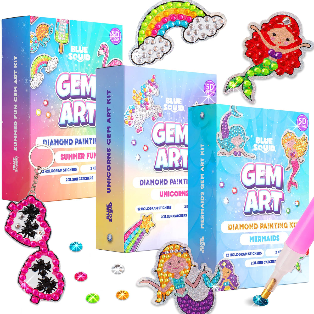 Gem Art - Summer Fun Edition