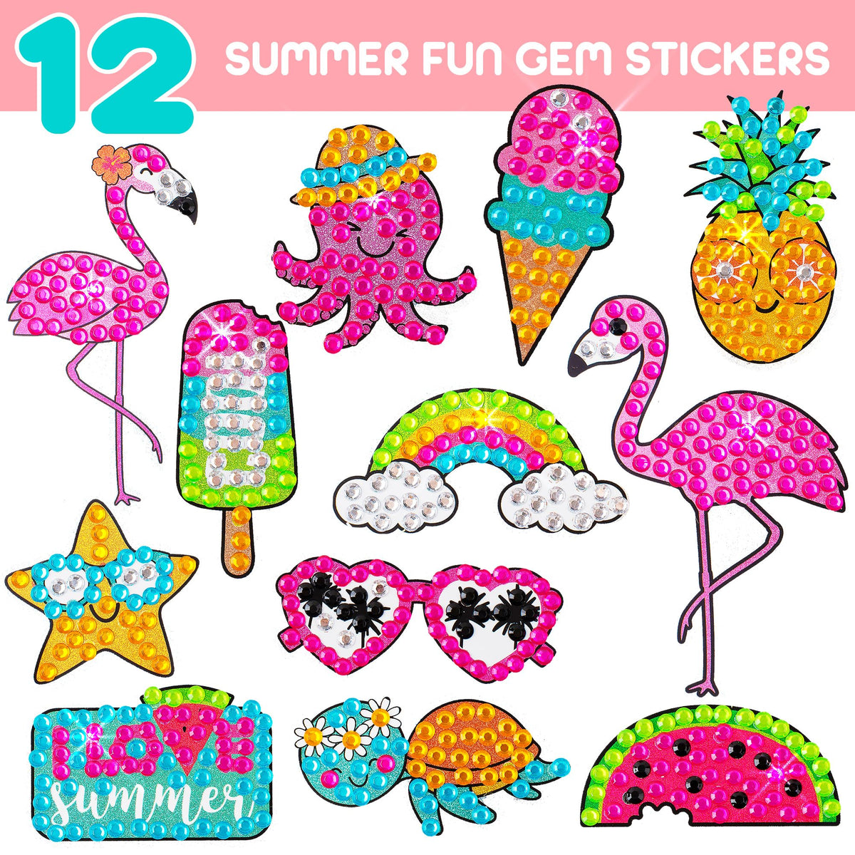 Gem Art - Summer Fun Edition
