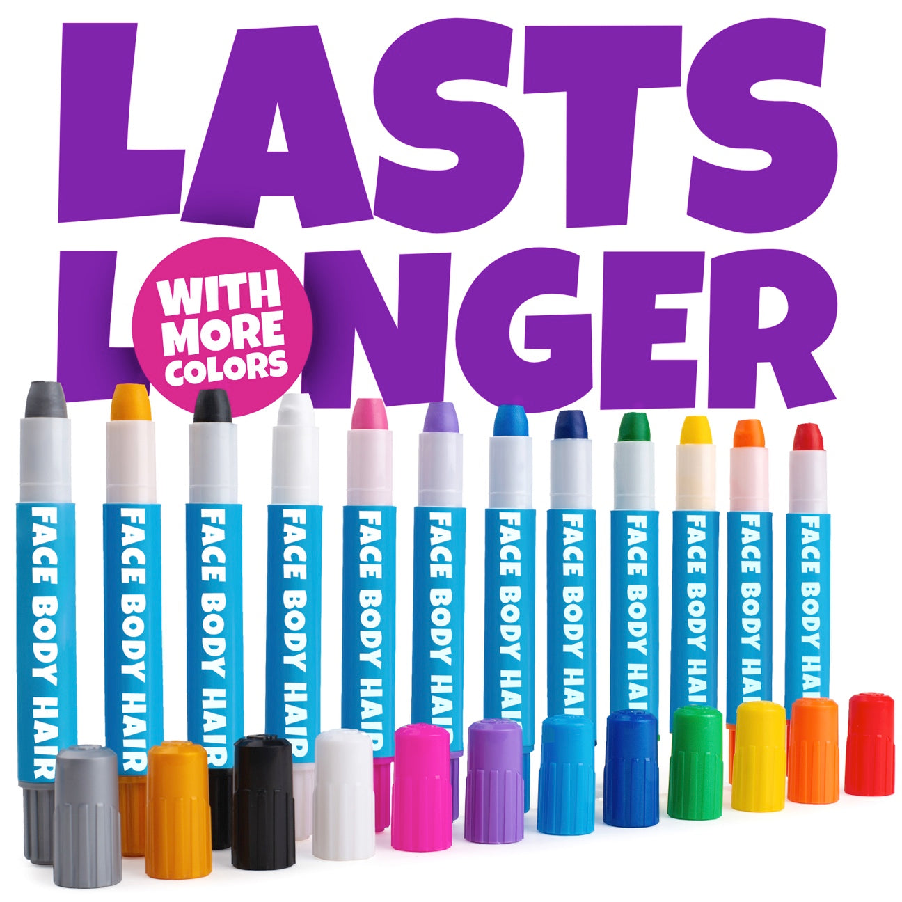 Blue Squid Twist-Up Face & Body Paint Crayons