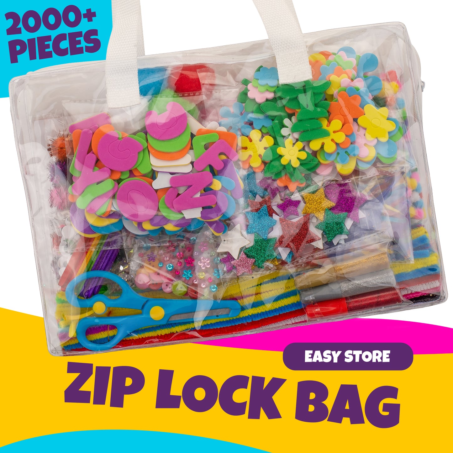 Blue Squid Creative Craft Bag